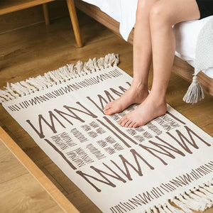 Printed floor mat