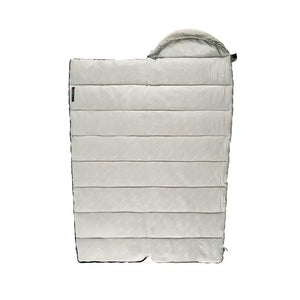 Envelop cotton sleeping bag with hood